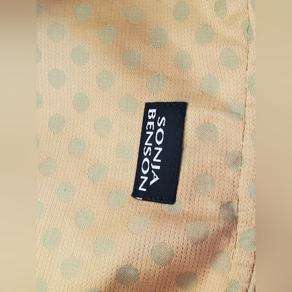 Sonja Benson Vintage Linen Paisley Purse - Picture 9 of 11